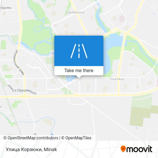 Улица Корзюки map