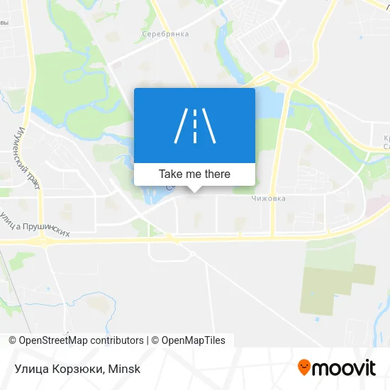 Улица Корзюки map