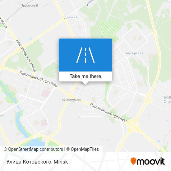 Улица Котовского map