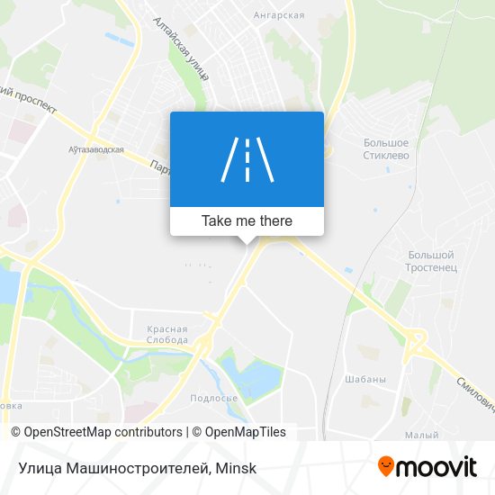Улица Машиностроителей map