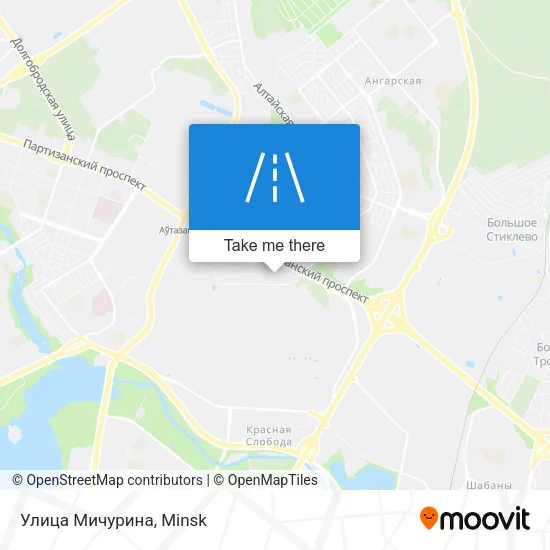 Улица Мичурина map