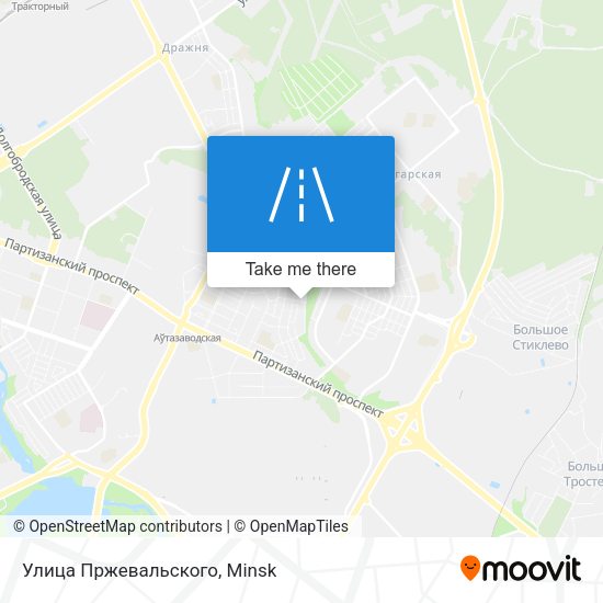 Улица Пржевальского map