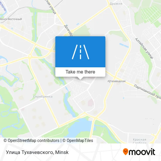 Улица Тухачевского map