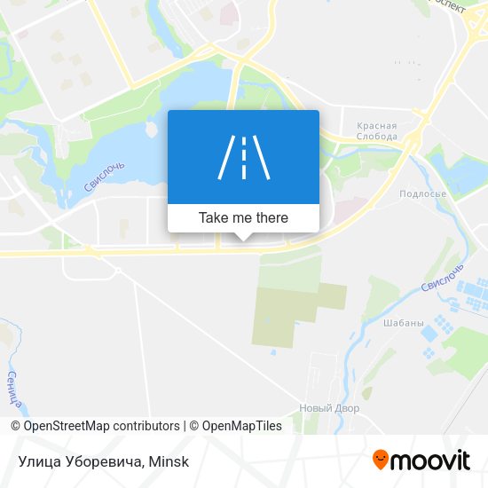 Улица Уборевича map