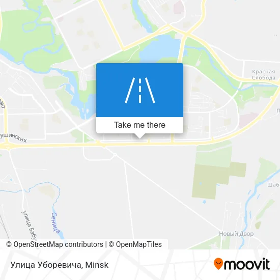 Улица Уборевича map