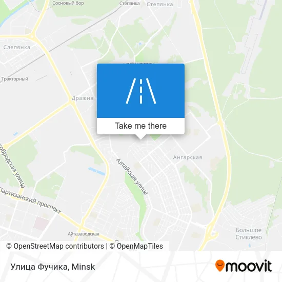 Улица Фучика map