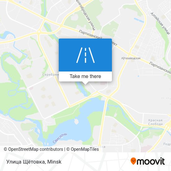 Улица Щётовка map
