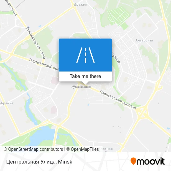 Центральная Улица map