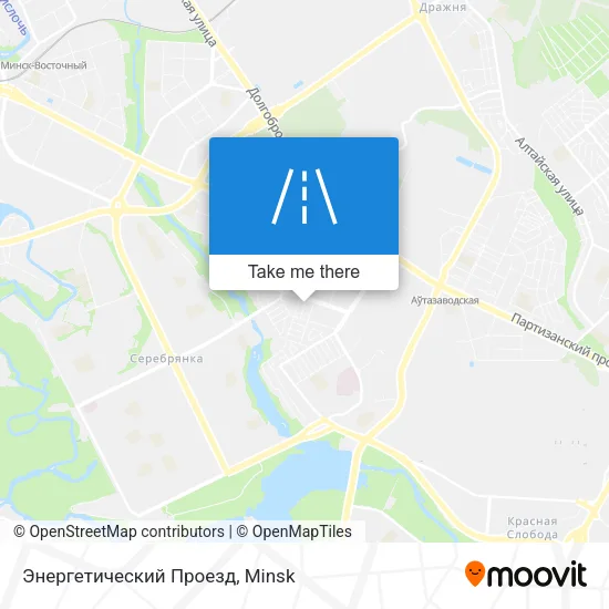 Энергетический Проезд map