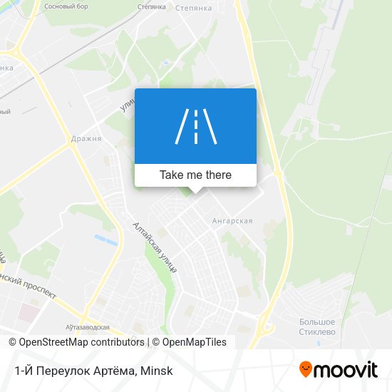 1-Й Переулок Артёма map
