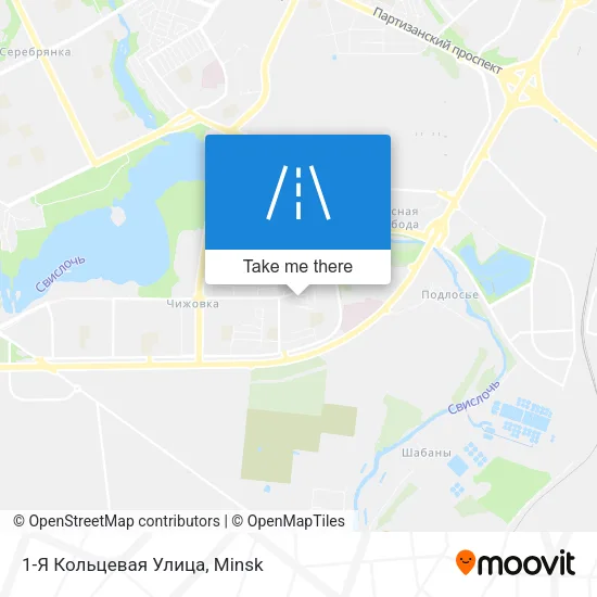 1-Я Кольцевая Улица map