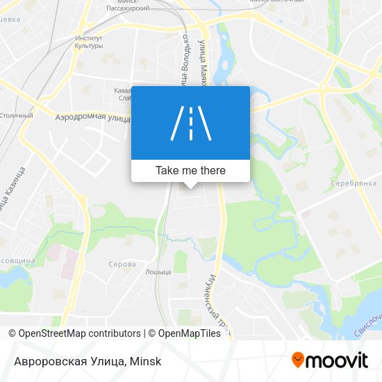 Авроровская Улица map