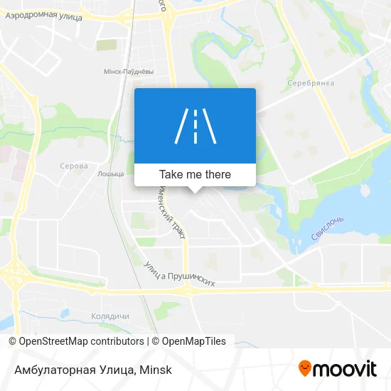 Амбулаторная Улица map