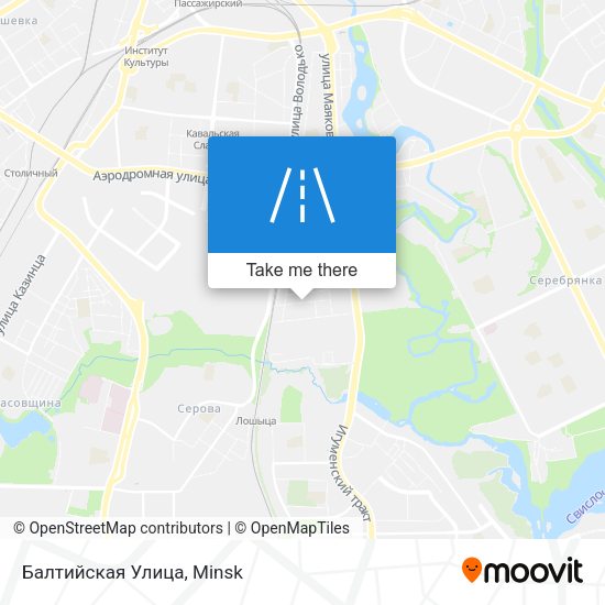 Балтийская Улица map