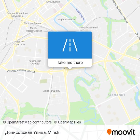 Денисовская Улица map