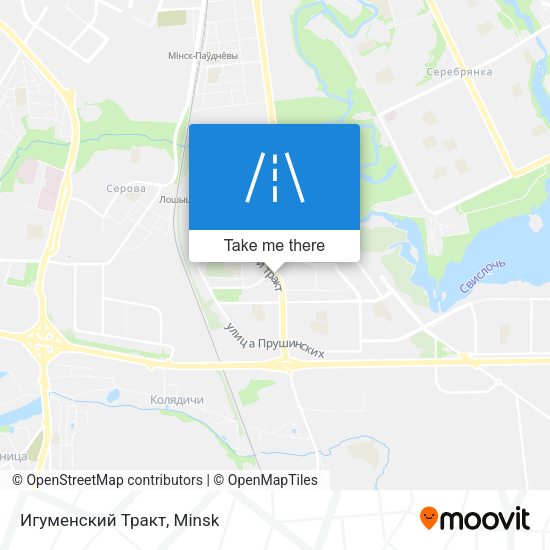 Игуменский Тракт map
