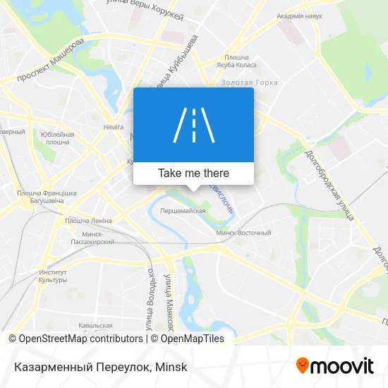 Казарменный Переулок map