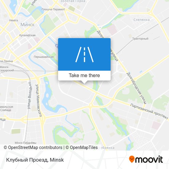 Клубный Проезд map