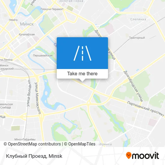 Клубный Проезд map