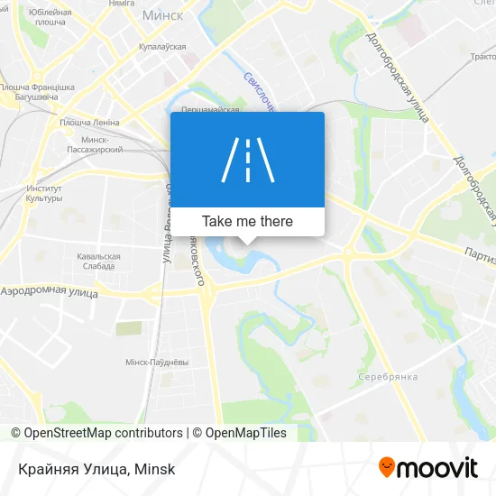 Крайняя Улица map