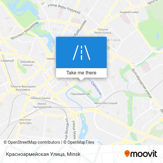 Красноармейская Улица map