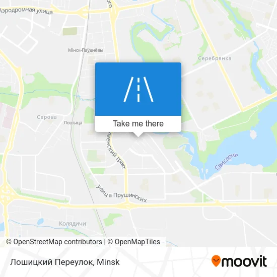 Лошицкий Переулок map