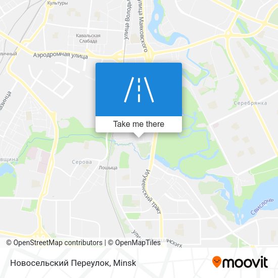 Новосельский Переулок map