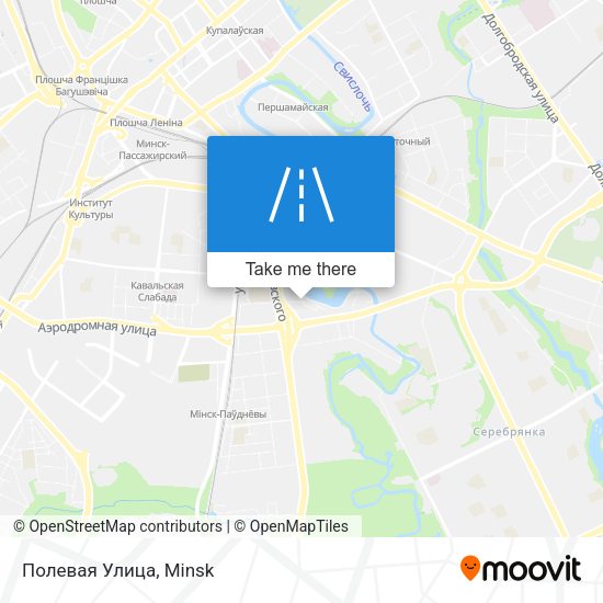 Полевая Улица map