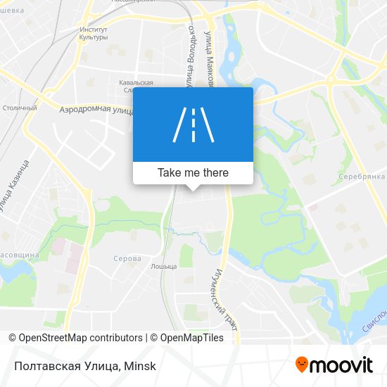 Полтавская Улица map