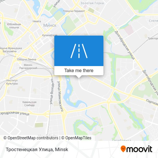 Тростенецкая Улица map