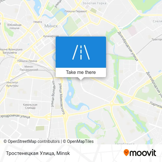 Тростенецкая Улица map