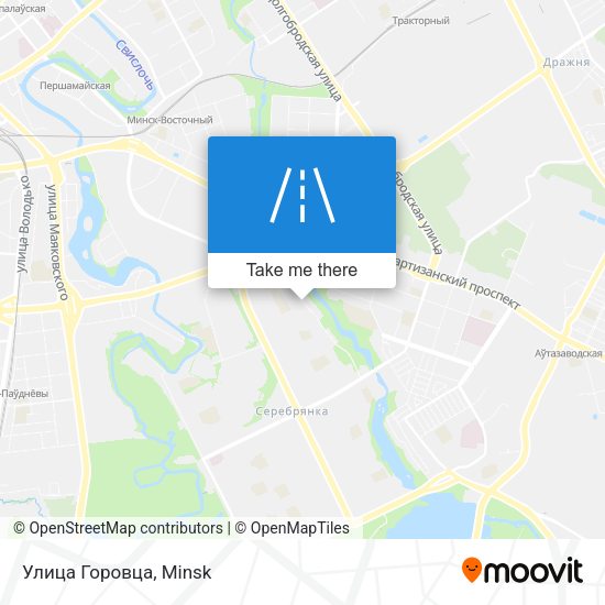 Улица Горовца map