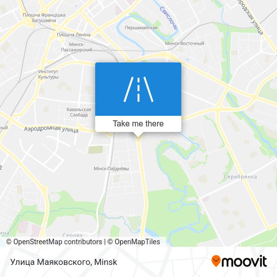 Улица Маяковского map