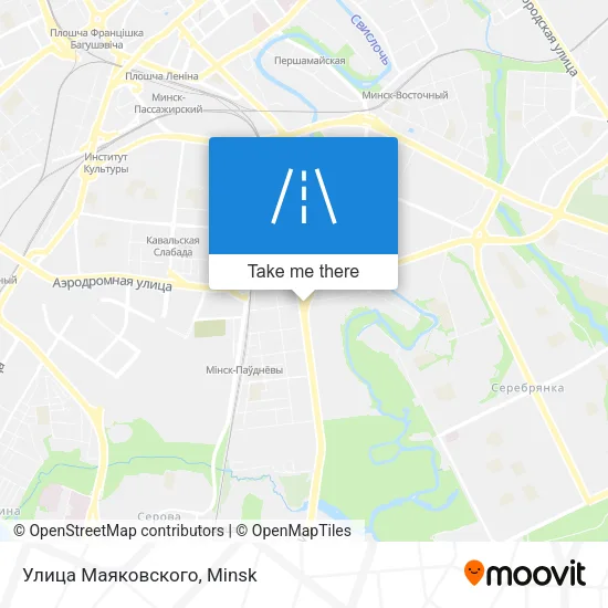 Улица Маяковского map