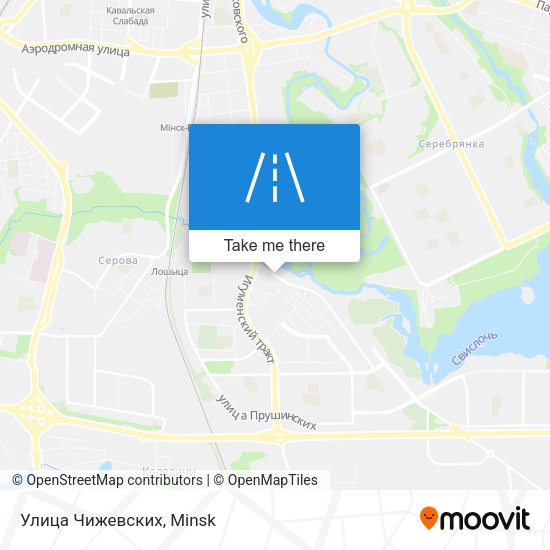 Улица Чижевских map