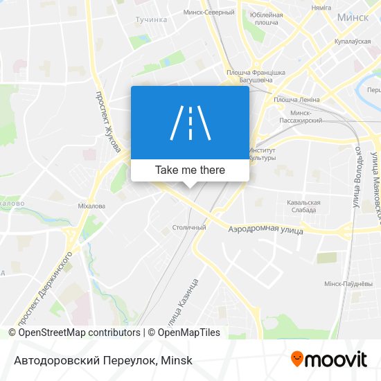 Автодоровский Переулок map