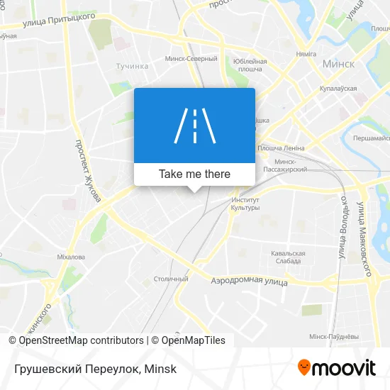 Грушевский Переулок map