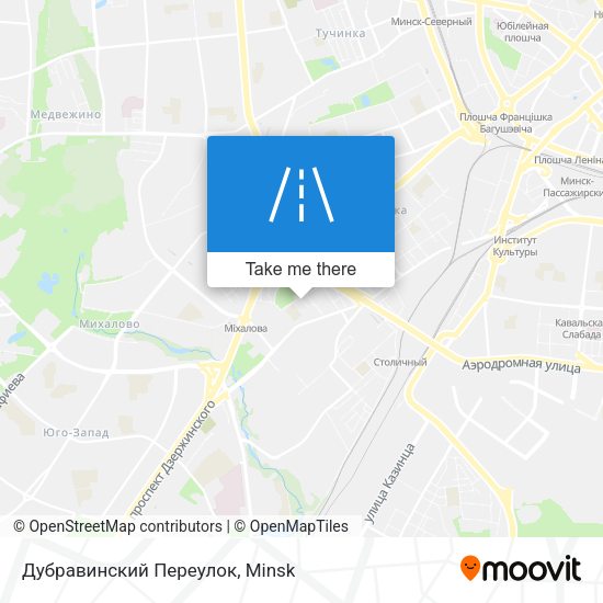 Дубравинский Переулок map