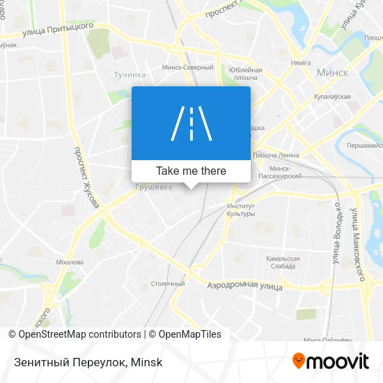 Зенитный Переулок map