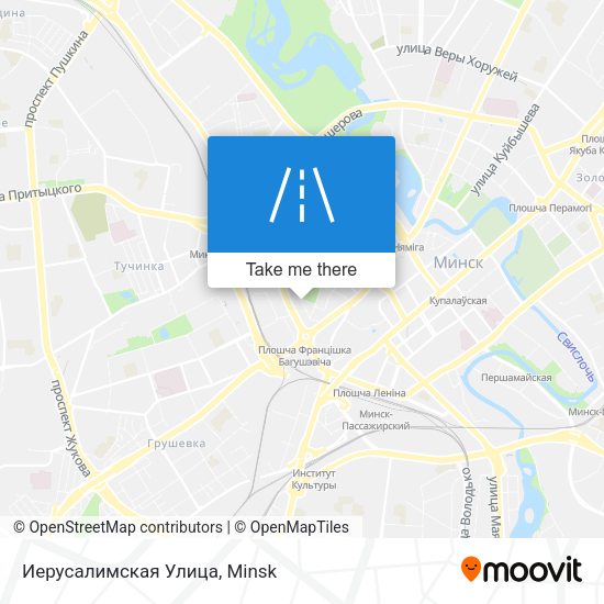 Иерусалимская Улица map
