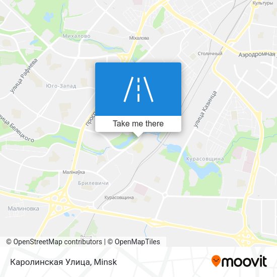 Каролинская Улица map