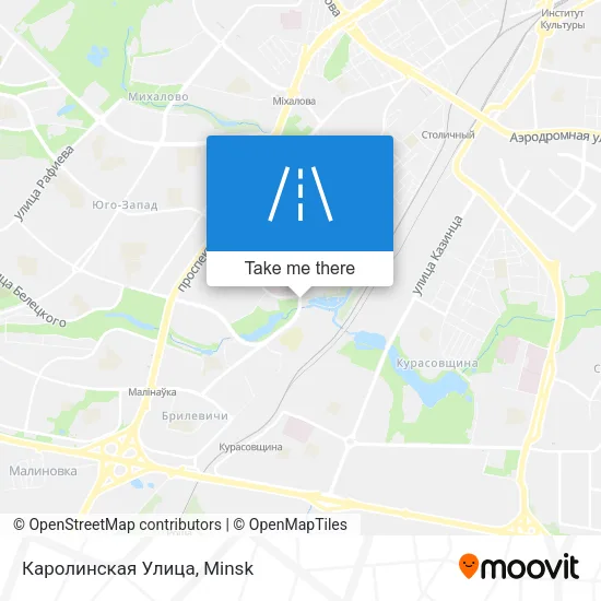Каролинская Улица map