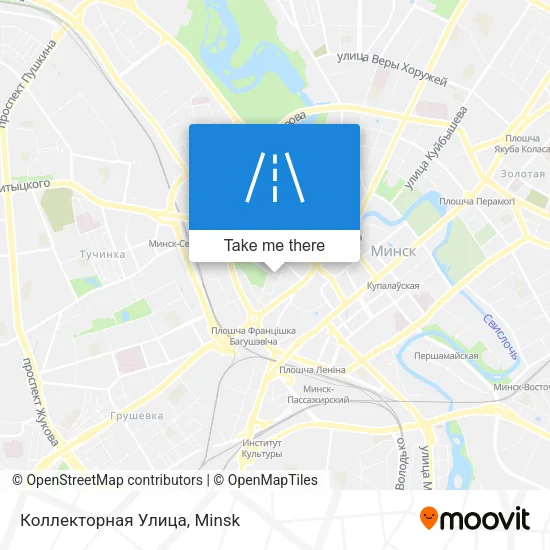 Коллекторная Улица map