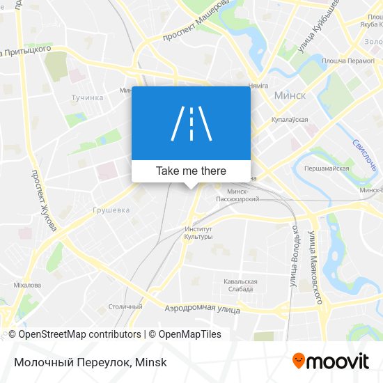 Молочный Переулок map