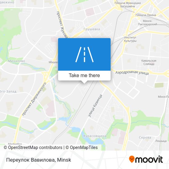 Переулок Вавилова map