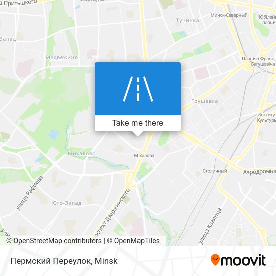Пермский Переулок map