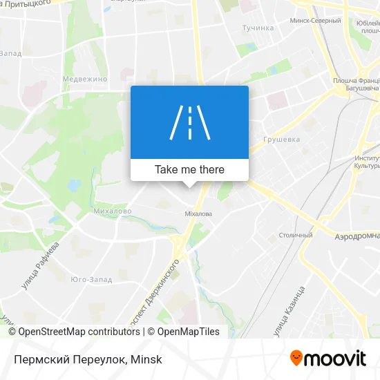 Пермский Переулок map