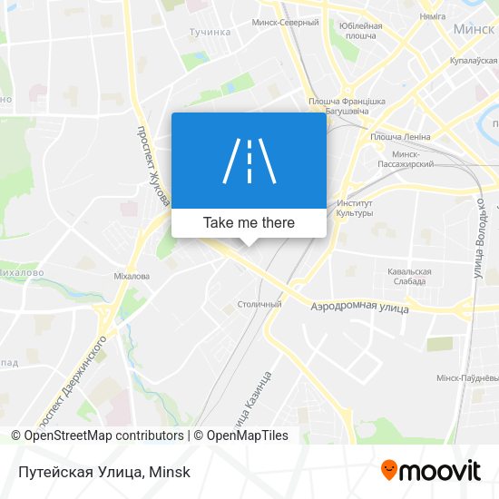 Путейская Улица map