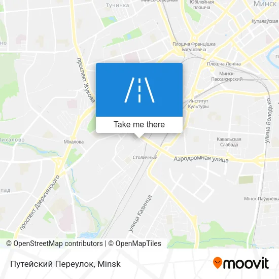 Путейский Переулок map