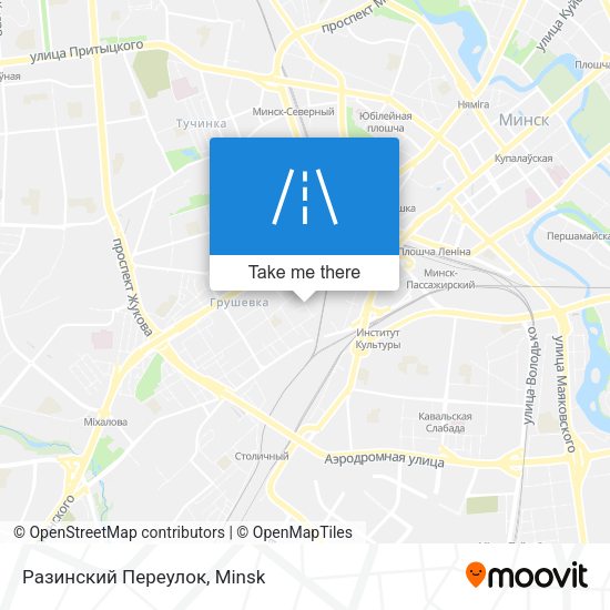 Разинский Переулок map
